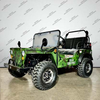 Mini Jeep | 125cc | 2 Seater | Willys Edition | 3 Speed