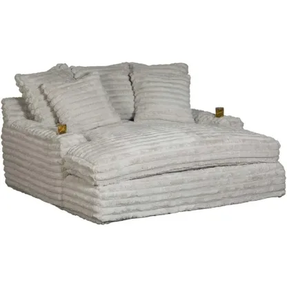 （ Last 49 items）Comfy Upholstered Chaise Lounge Sofa
