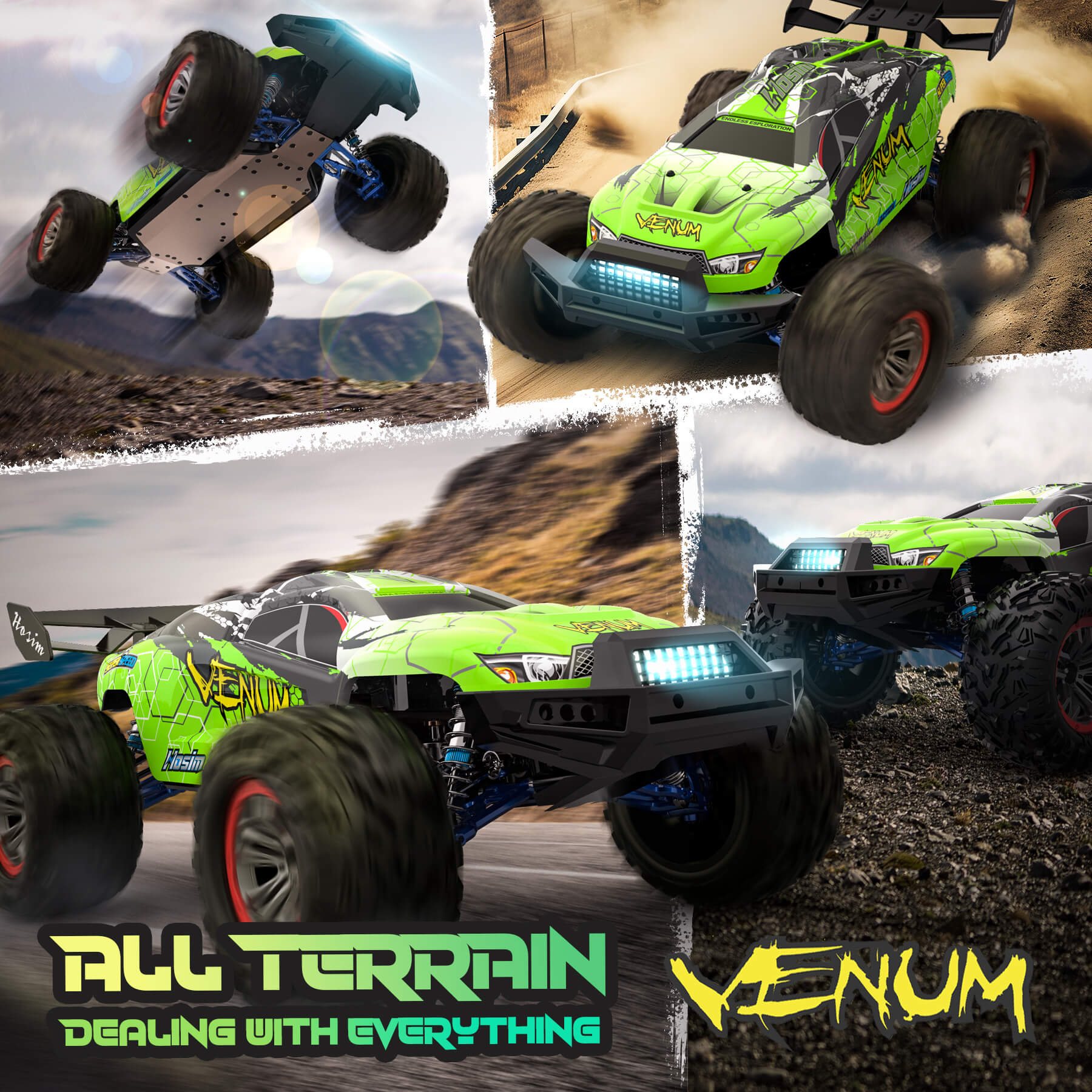 🎮RC behemoths! 🦍Monster trucks