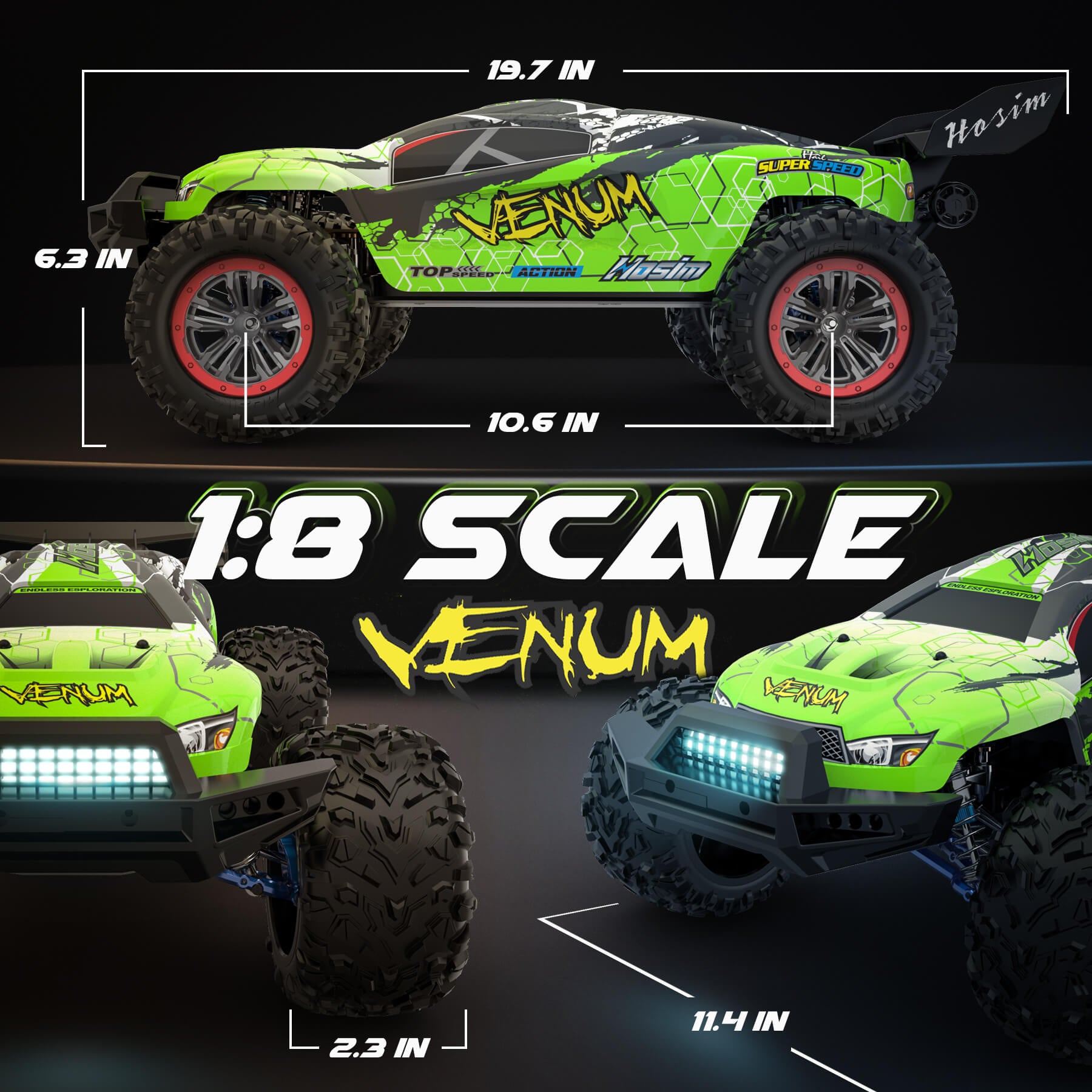🎮RC behemoths! 🦍Monster trucks