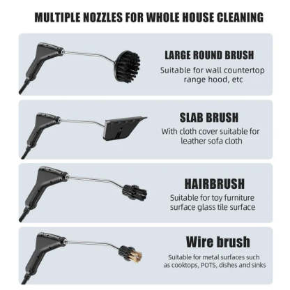 💧All-in-one Pressurized Steam Cleaner