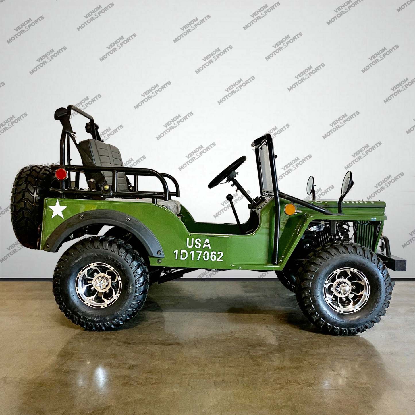 Mini Jeep | 125cc | 2 Seater | Willys Edition | 3 Speed