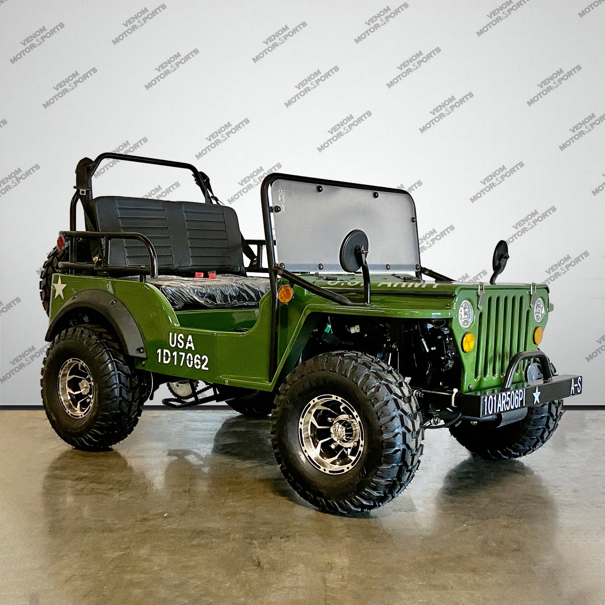 Mini Jeep | 125cc | 2 Seater | Willys Edition | 3 Speed