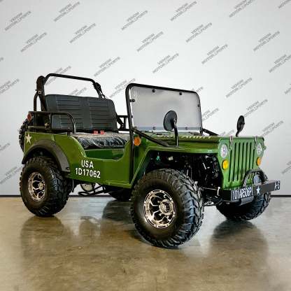 Mini Jeep | 125cc | 2 Seater | Willys Edition | 3 Speed