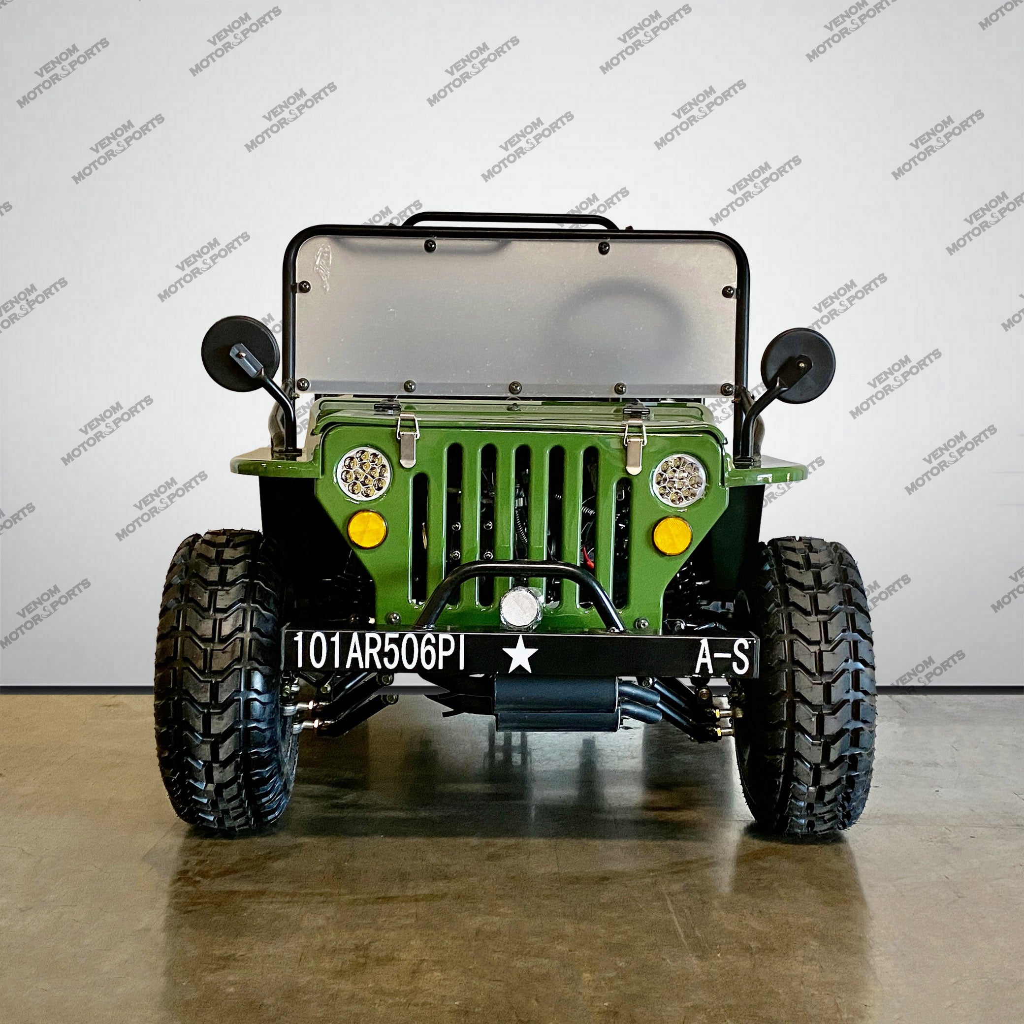Mini Jeep | 125cc | 2 Seater | Willys Edition | 3 Speed