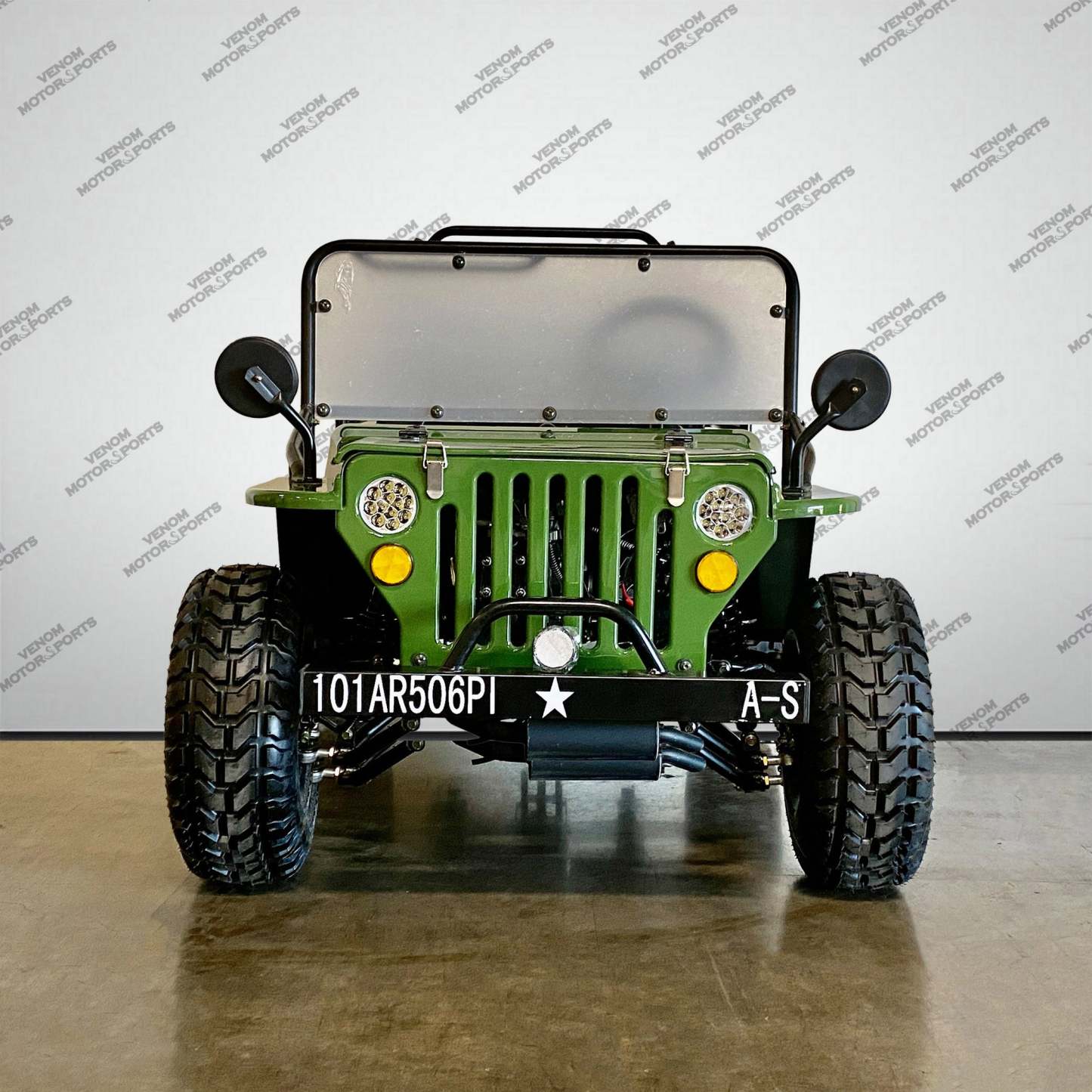 Mini Jeep | 125cc | 2 Seater | Willys Edition | 3 Speed