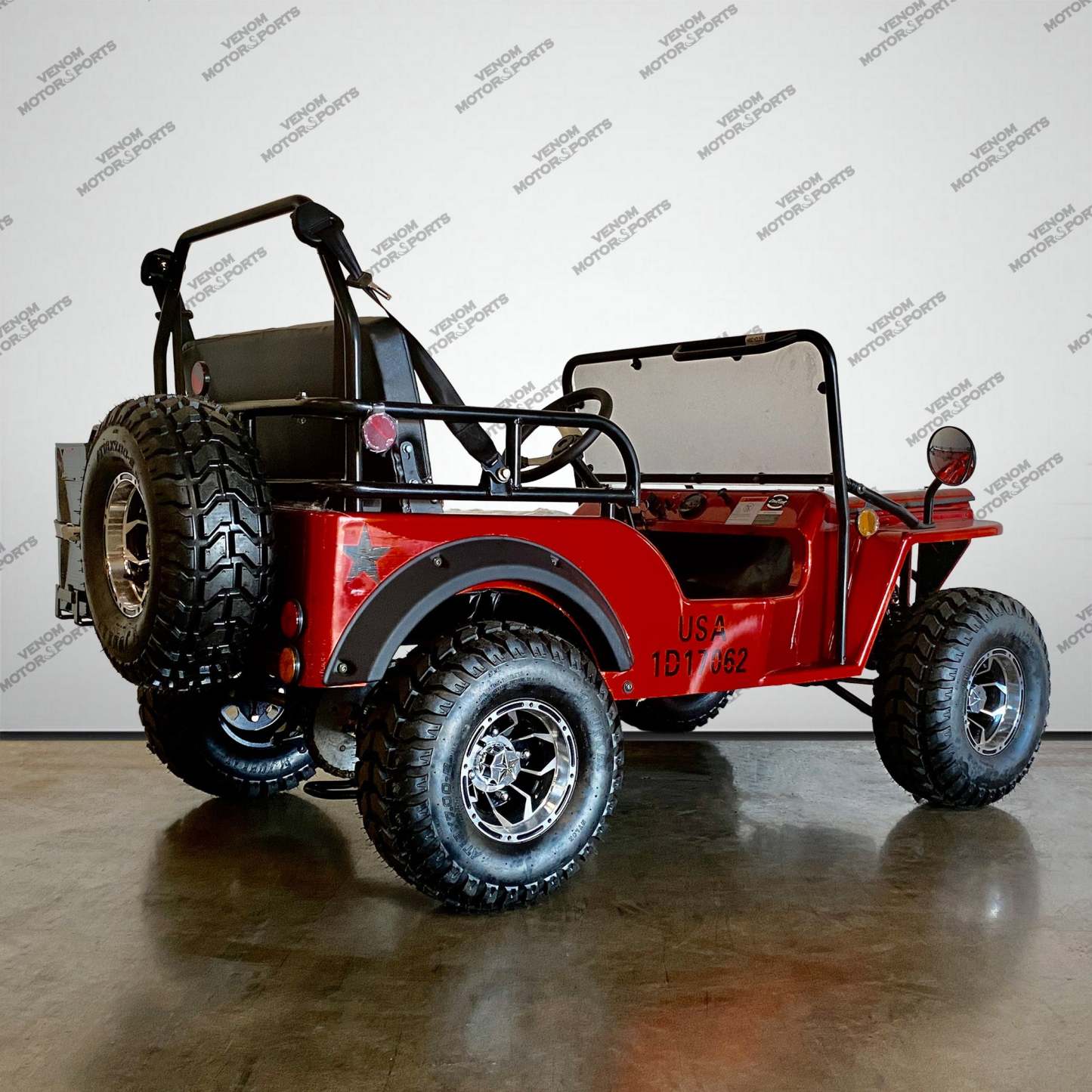 Mini Jeep | 125cc | 2 Seater | Willys Edition | 3 Speed