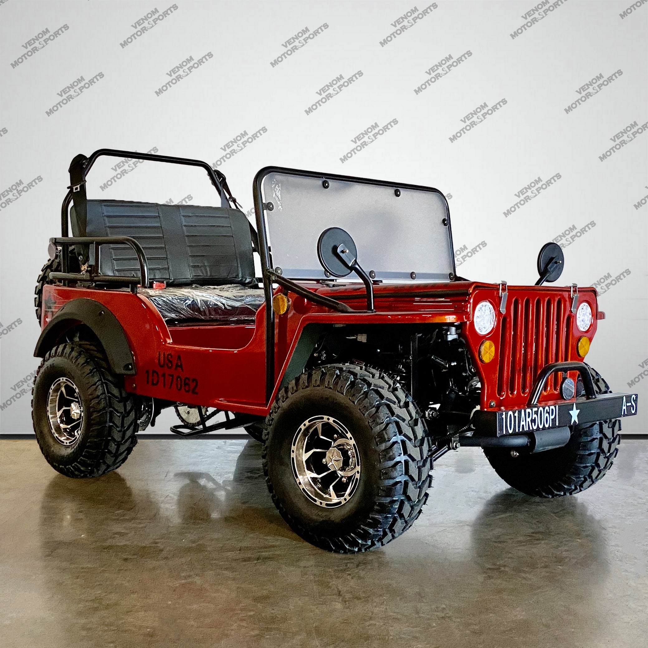 Mini Jeep | 125cc | 2 Seater | Willys Edition | 3 Speed