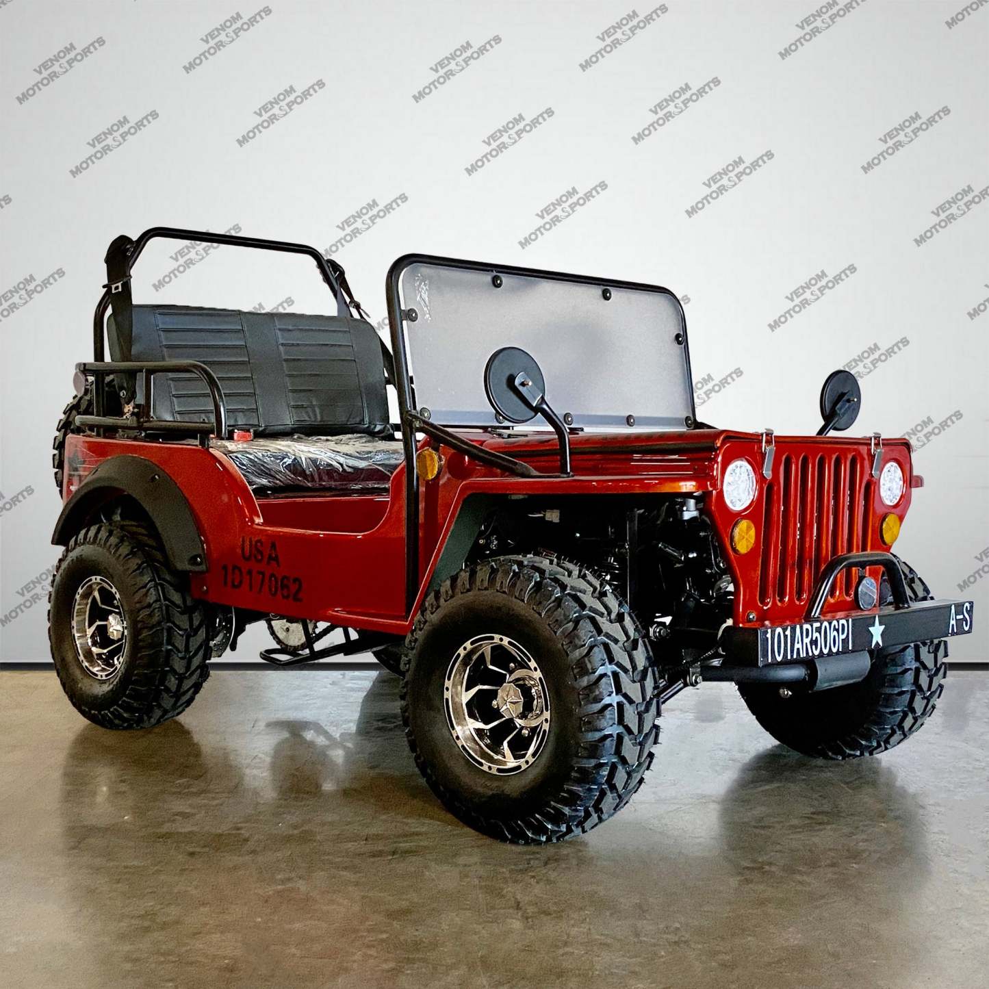 Mini Jeep | 125cc | 2 Seater | Willys Edition | 3 Speed