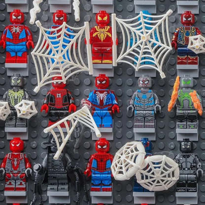 Hero Bricks - Spider Book