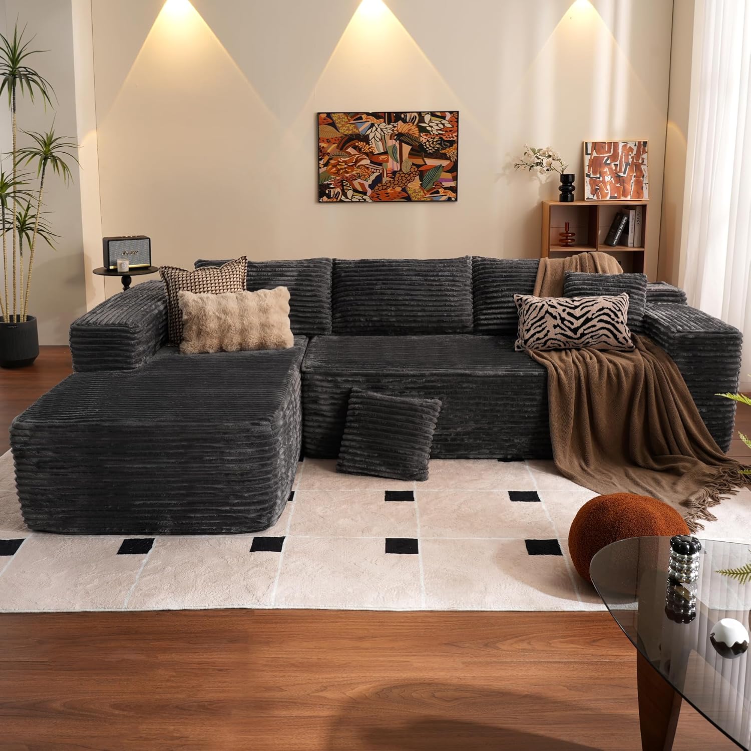 💥Last Day $39! 🔥Ovios Modular Cloud Sectional Sofa