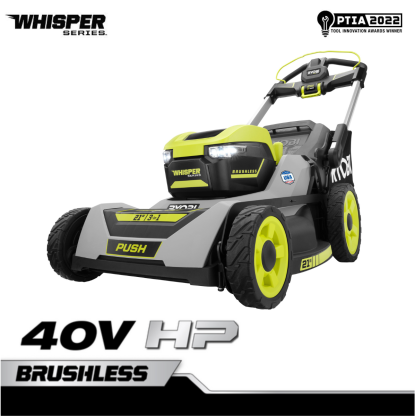 40V HP BRUSHLESS 21" MULTI-BLADE PUSH MOWER KIT