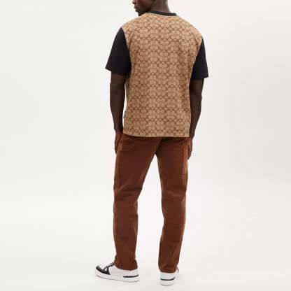 Outlet Signature T Shirt In Organic Cotton