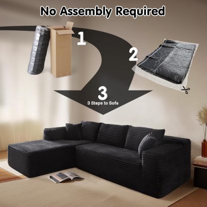 💥Last Day $39! 🔥Ovios Modular Cloud Sectional Sofa