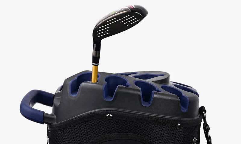 Clearance Sale Way Organizer Dividers Golf Soundless Cart Bag / Grey