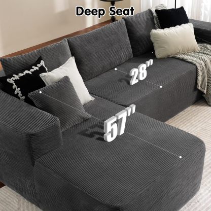 💥Last Day $39! 🔥Ovios Modular Cloud Sectional Sofa