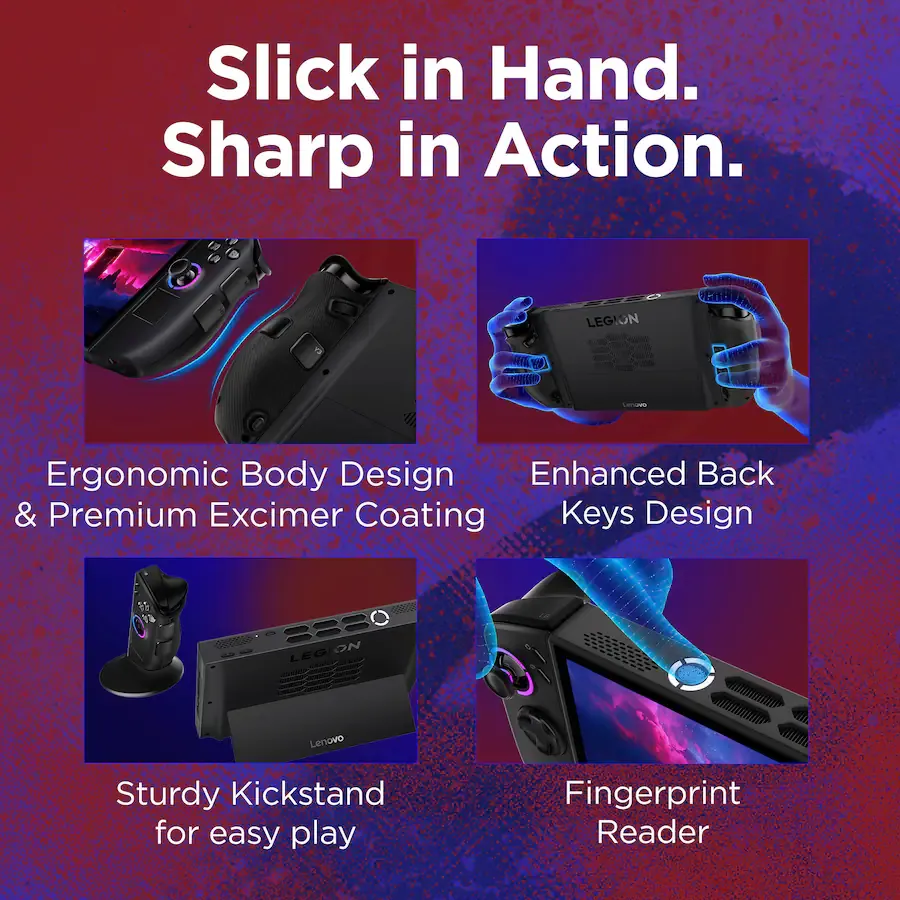 Legion Go 2 - 8.8" 144Hz 2K OLED Gaming Handheld