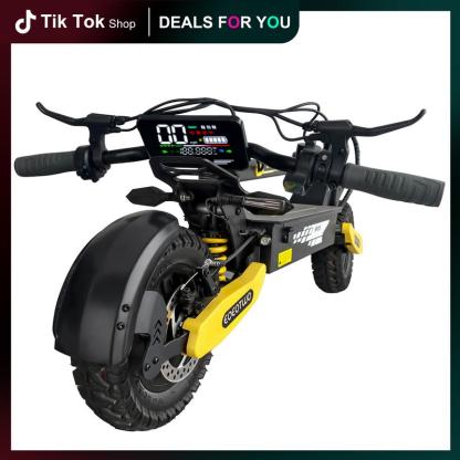 Electric scooter, 40 miles of range, 28MPH , 1200Wmaximum motor,11-inch pneumatic tires, LED screen design,double suspension, maximum load capacity 330 pounds,adult commuting electric scooter