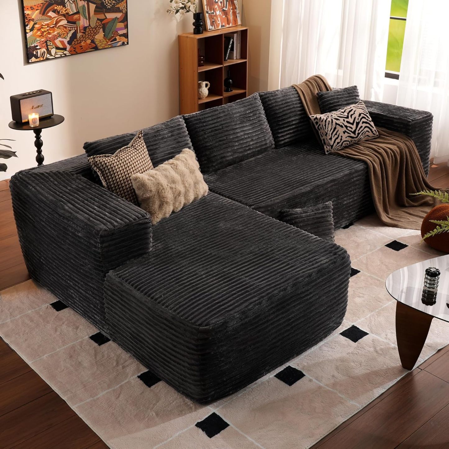 💥Last Day $39! 🔥Ovios Modular Cloud Sectional Sofa