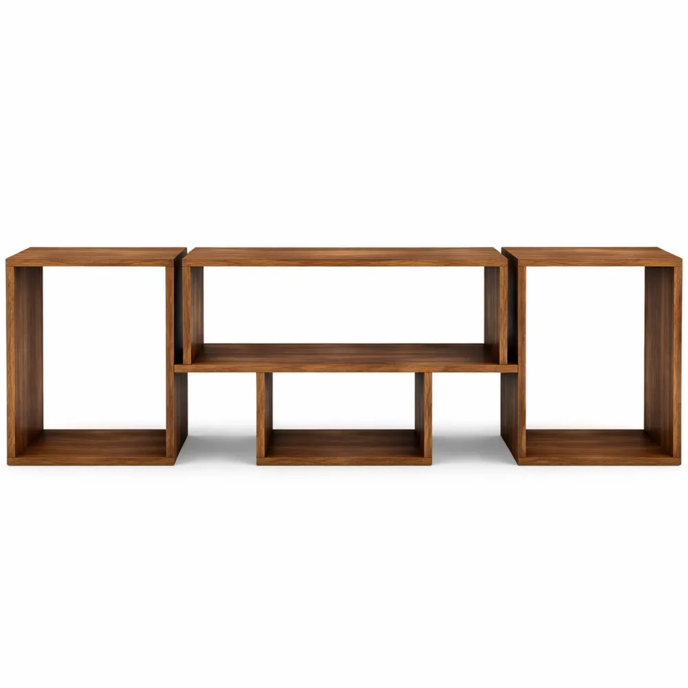 Supporto TV Combinabile con Vani Aperte per Schermi Fino a 60 Pollici