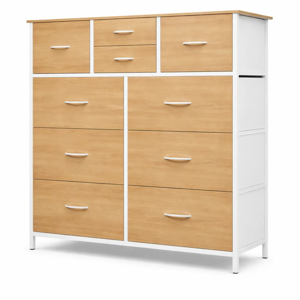 Cassettiera Multiuso a 10 Cassetti per Interni Moderni