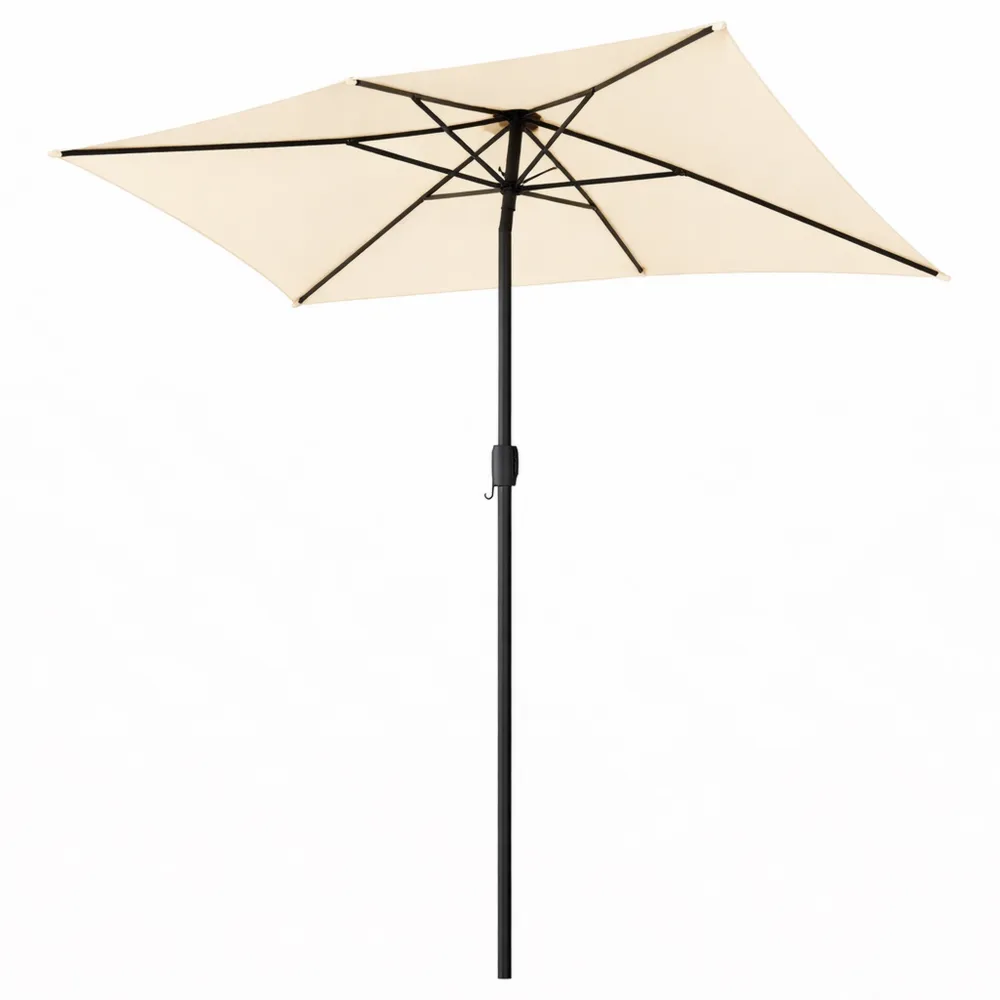 Ombrellone da Giardino con Protezione UPF 50+, Inclinazione Regolabile, Borsa Inclusa, Parasole Ventilato