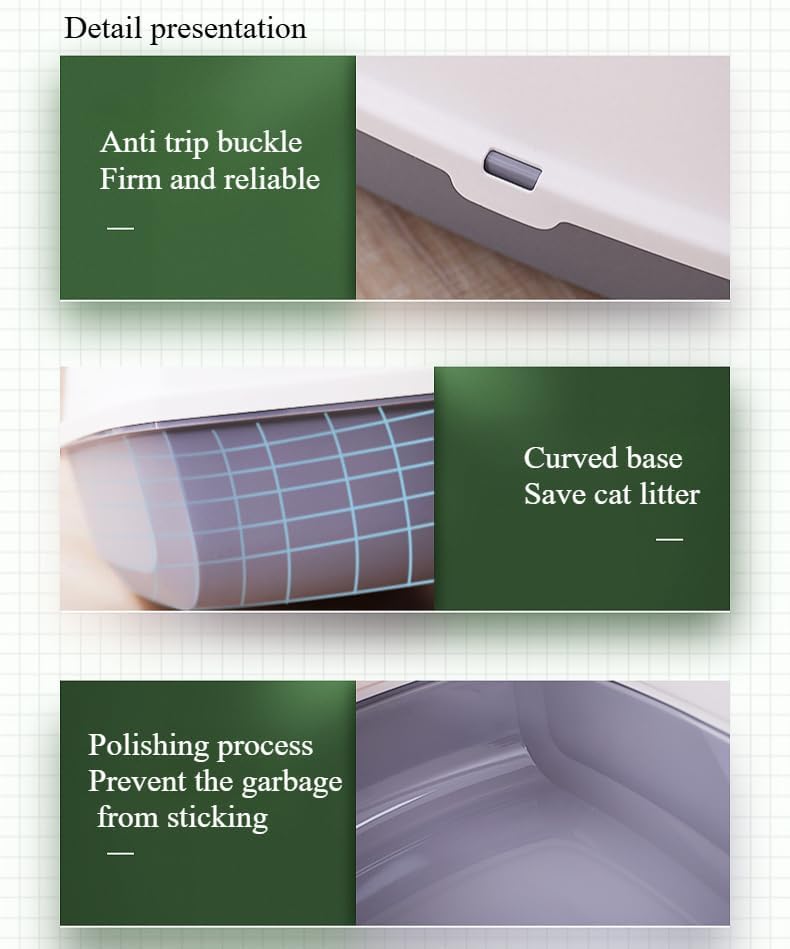 Open Top Cat Litter Box