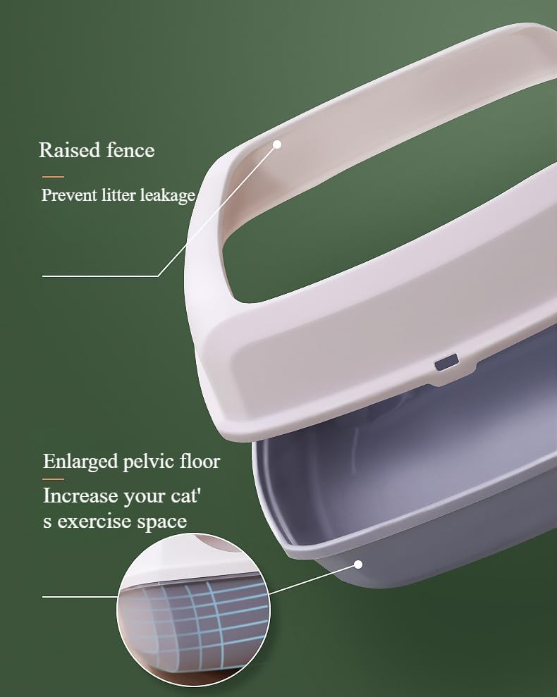 Open Top Cat Litter Box