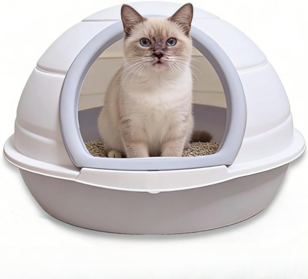 Cat Litter Box Enclosed Cat Toilet