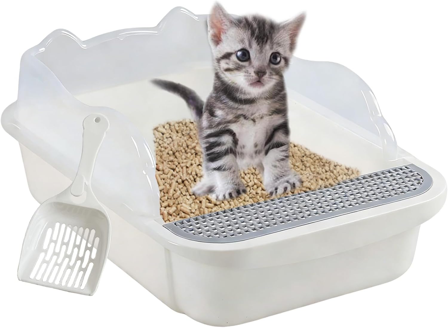 Open Cat Litter Box