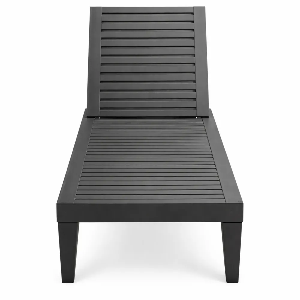 Lettino Prendisole da Giardino con Schienale Regolabile, Sdraio Impermeabile per Esterni