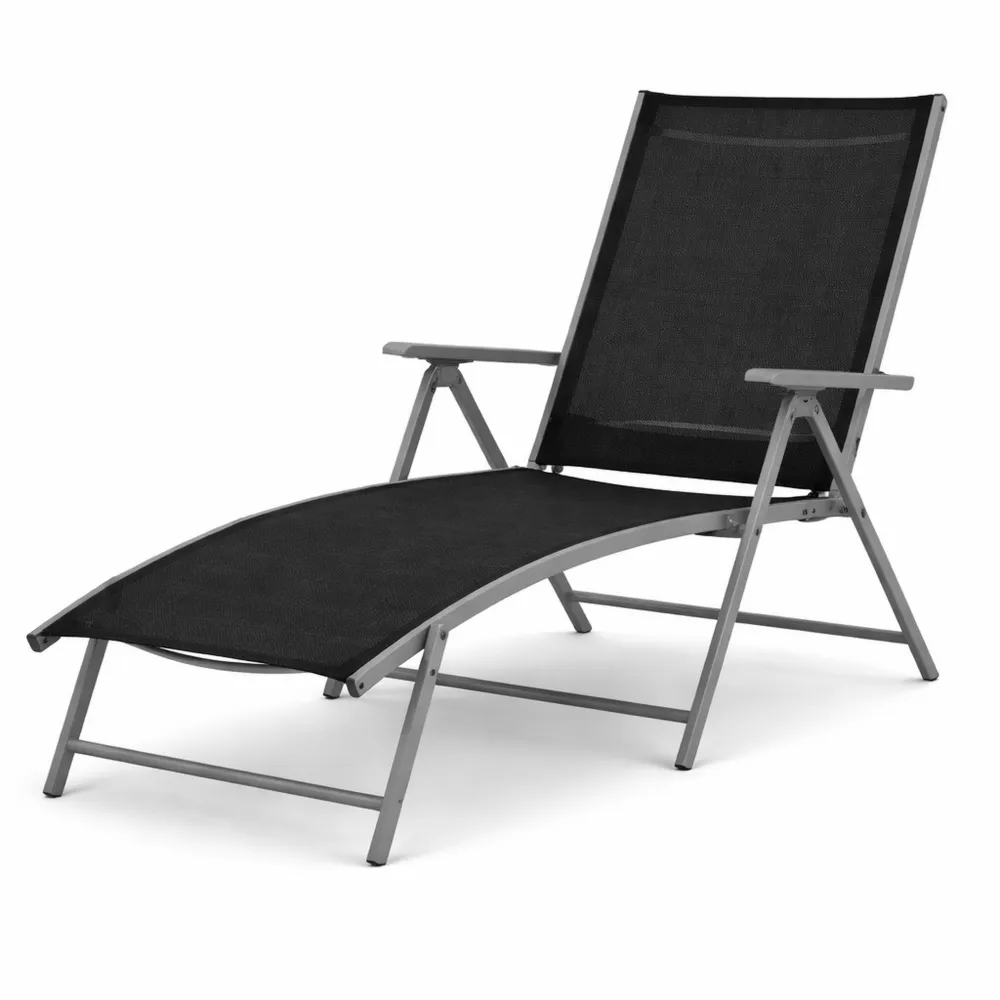 Lettino prendisole regolabile pieghevole per esterni