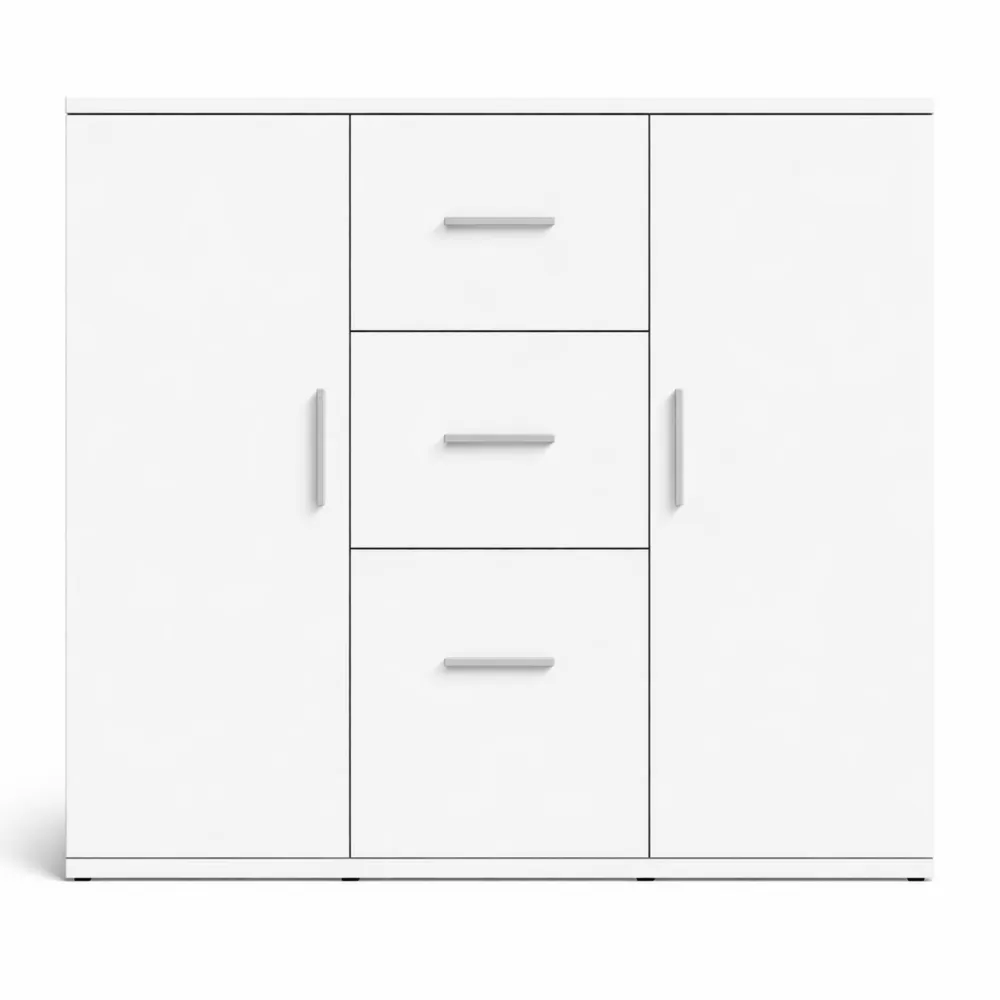 Credenza Moderna Bianca in Legno Multistrato