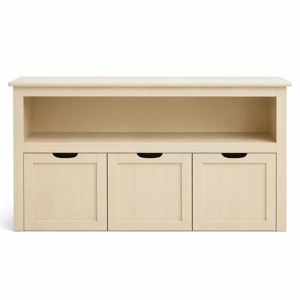 Étagère de Rangement pour Enfants avec Bacs à Roulettes-Nestglanzs