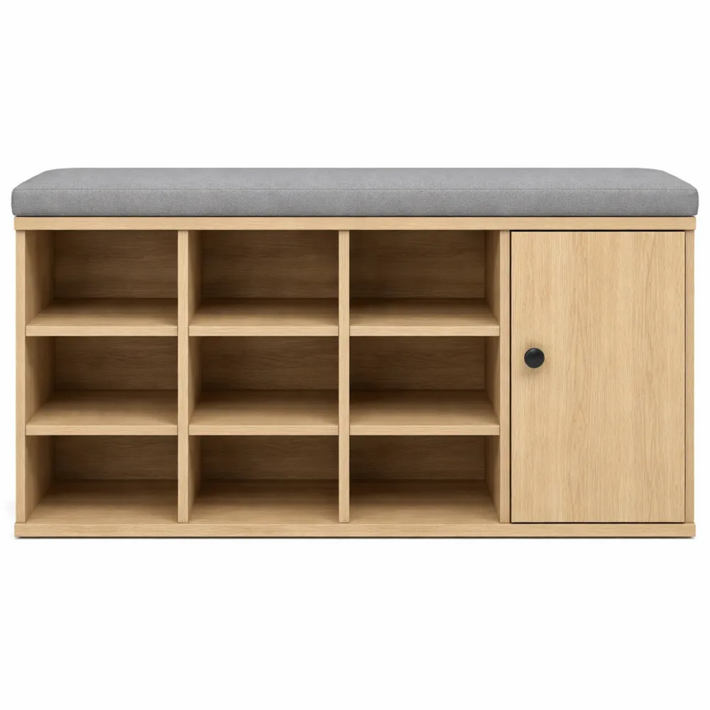 Banquette avec Rangement Pratique et Siège Confortable-Heimnestls