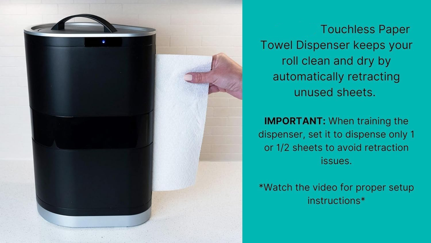 Countertop Touchless Paper Towel Dispenser