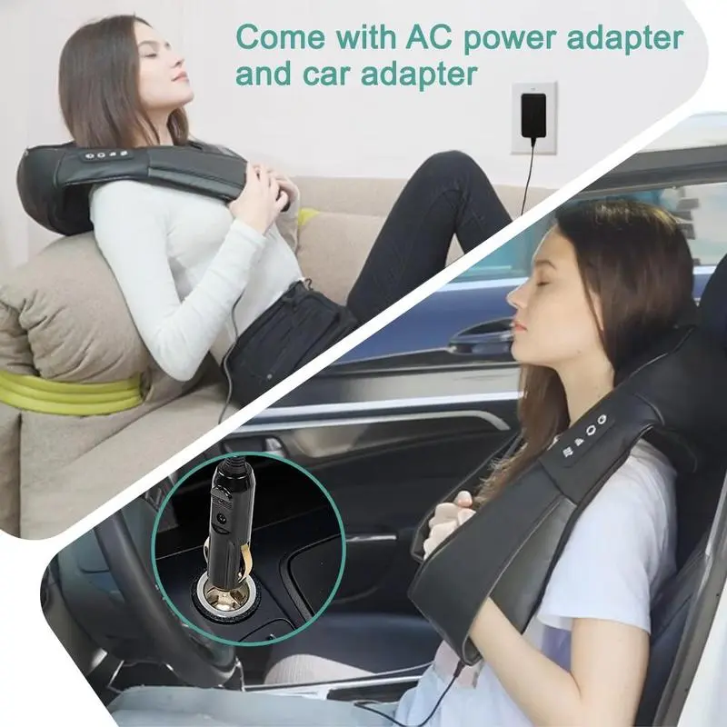 [Cordless] Neck Shoulder Back Massager with Heat