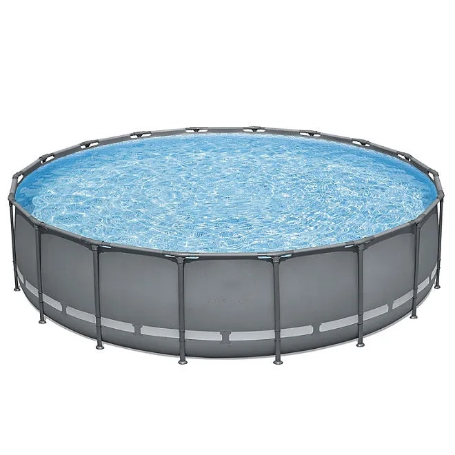 🏊Beat the Heat in Style – 18’ x 48” Round Above Ground Pool Set