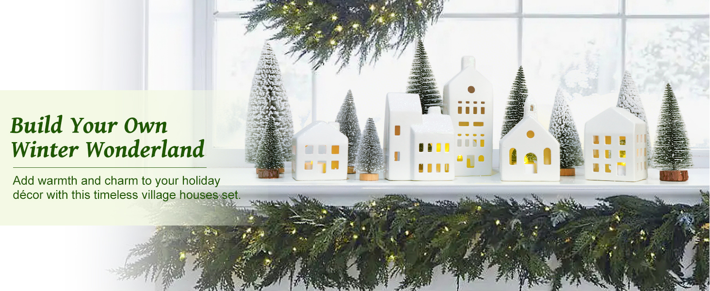 Christmas  Ceramic Houses Sets