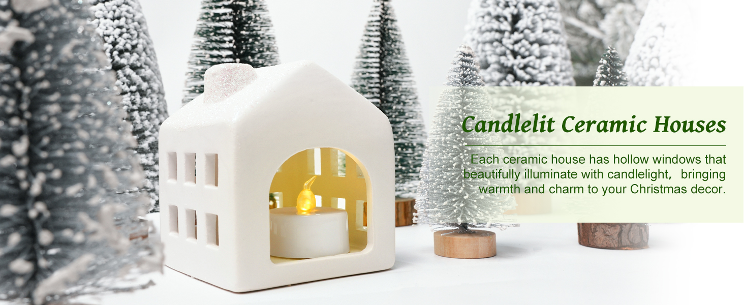 Christmas  Ceramic Houses Sets