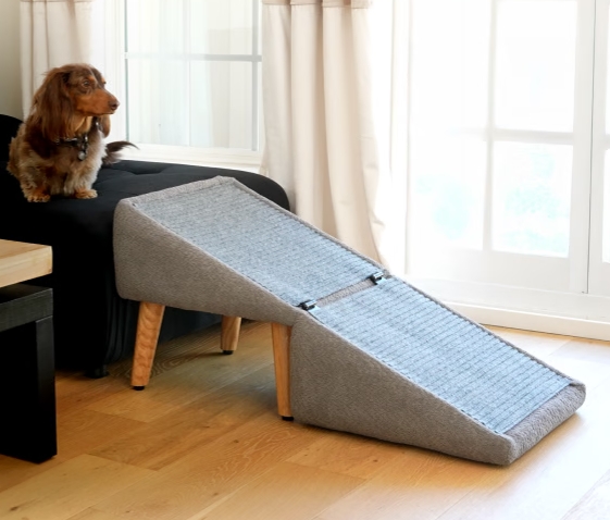 Split Ottoman Dog Ramp