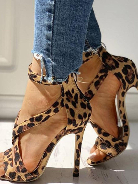 Printed Stiletto Heels