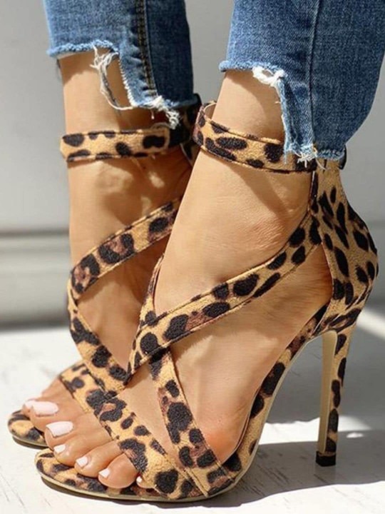 Printed Stiletto Heels