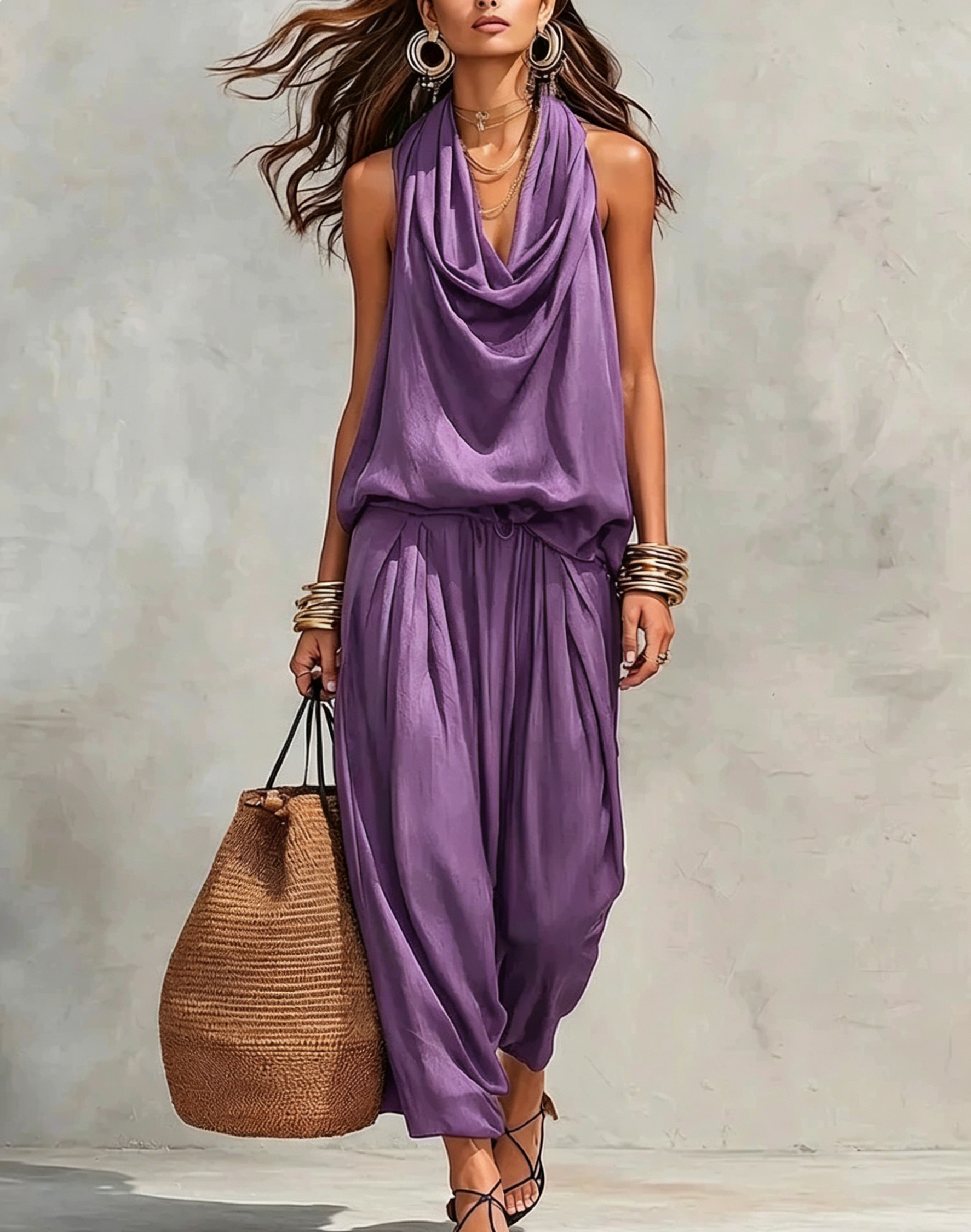 Nomadic Draped Pants Set