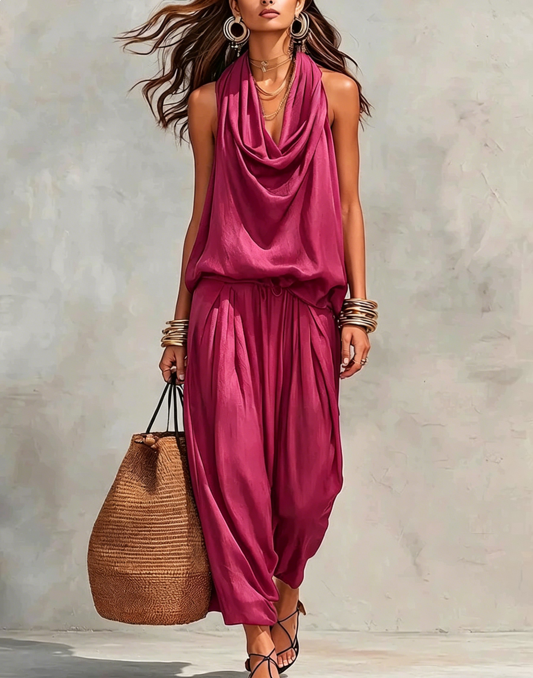 Nomadic Draped Pants Set