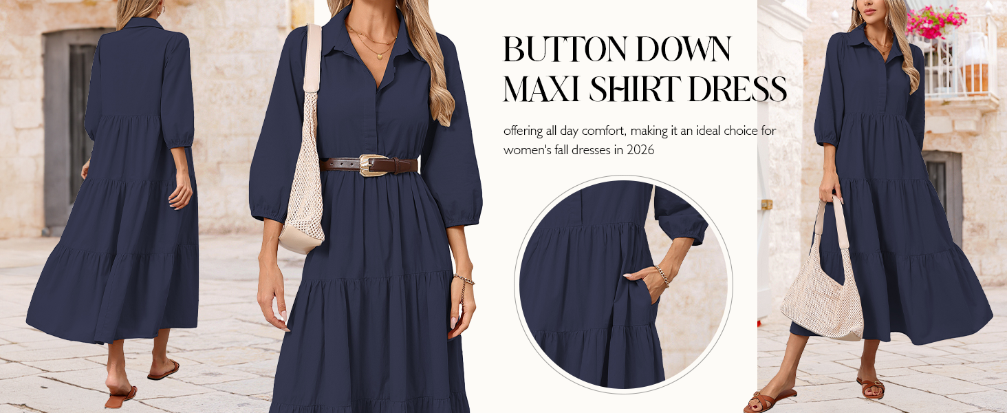Navy Blue Dress