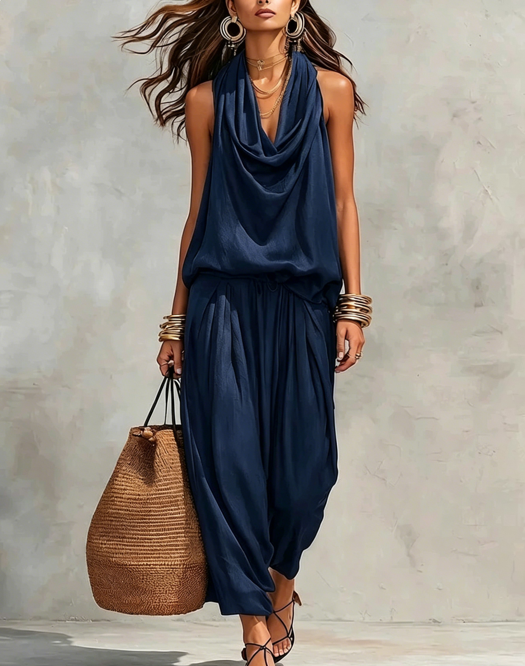 Nomadic Draped Pants Set