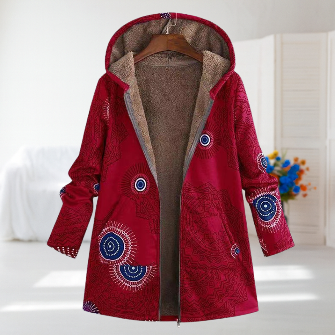 Elegant mid-season coat Célina