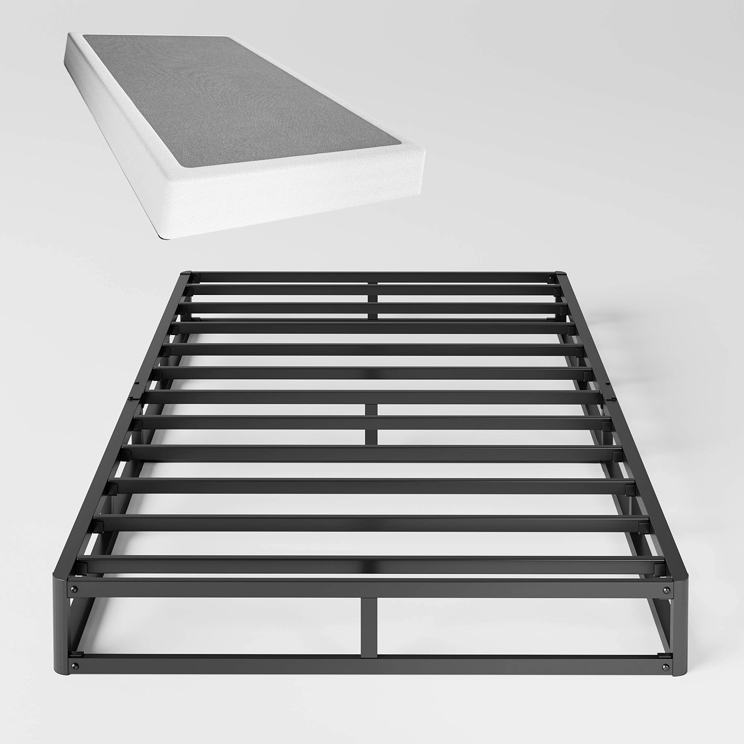 Bedsnus 5 Inch Heavy Duty Metal Box Spring, Mattress Foundation with Fabric Cover, Easy Assembly