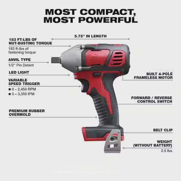 M18 18-Volt Lithium-Ion Cordless Combo Tool Kit (16-Tool)